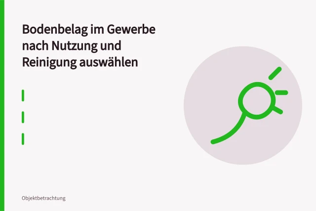 Rutschhemmender Bodenbelag mit Sauberlaufzone im gewerblichen Eingangsbereich. Bodenbelag im Gewerbe nach Nutzung und Reinigung auswählen